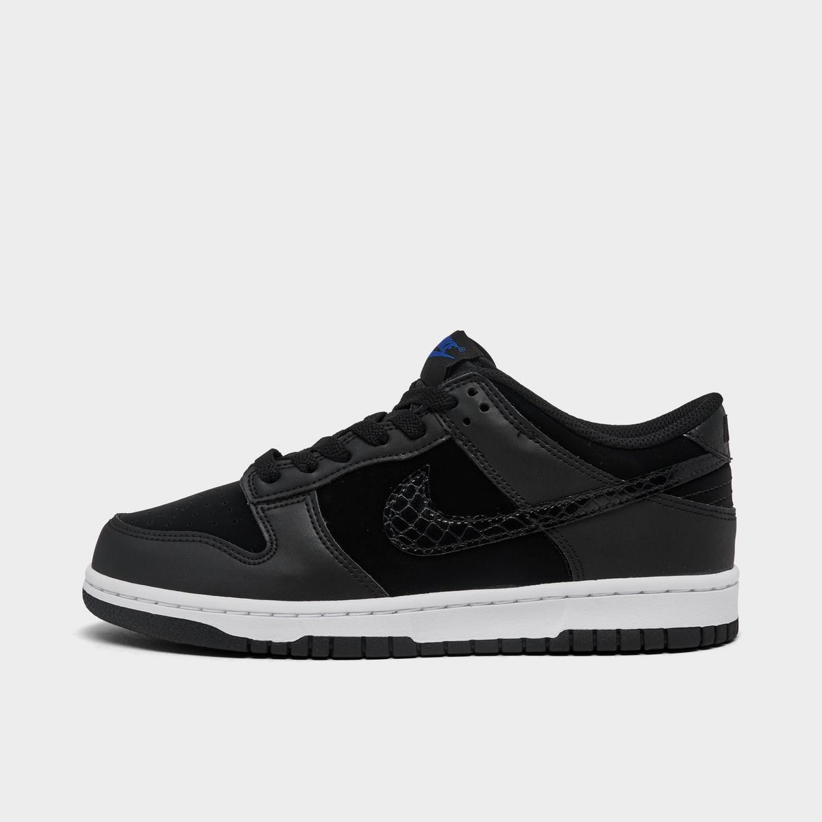 [FV7472-001] GRADE SCHOOL NIKE DUNK LOW SE (GS) 'BLACK CROC'