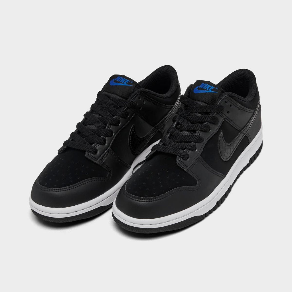 [FV7472-001] GRADE SCHOOL NIKE DUNK LOW SE (GS) 'BLACK CROC'
