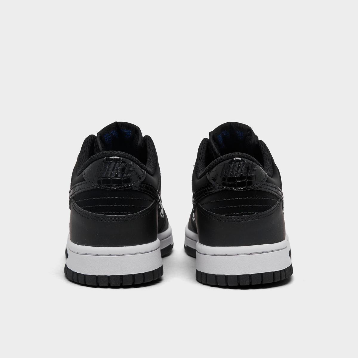 [FV7472-001] GRADE SCHOOL NIKE DUNK LOW SE (GS) 'BLACK CROC'