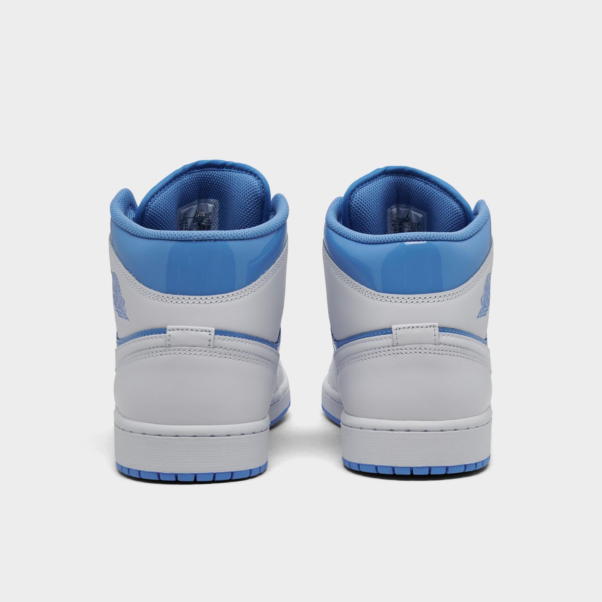 [FZ2142-114] MENS AIR JORDAN RETRO 1 MID 'LEGEND BLUE'
