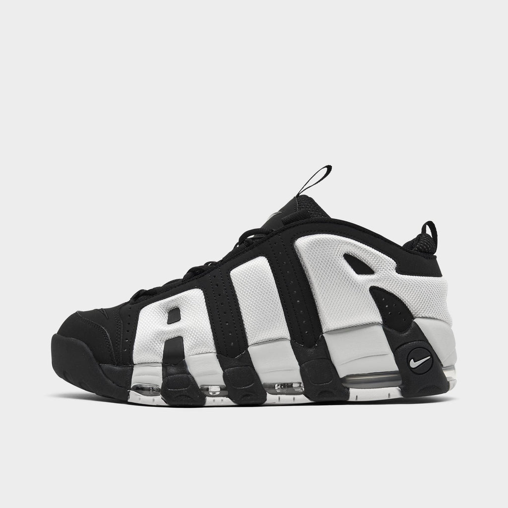 [FZ3055-001] MENS NIKE AIR MORE UPTEMPO LOW 'BLACK PHOTON DUST'