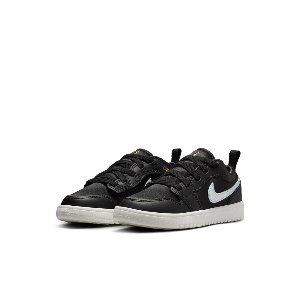 [FZ3920-001] PRESCHOOL AIR JORDAN RETRO 1 LOW ALT SE 'BLACK SILVER SAIL GOLD (PS)'