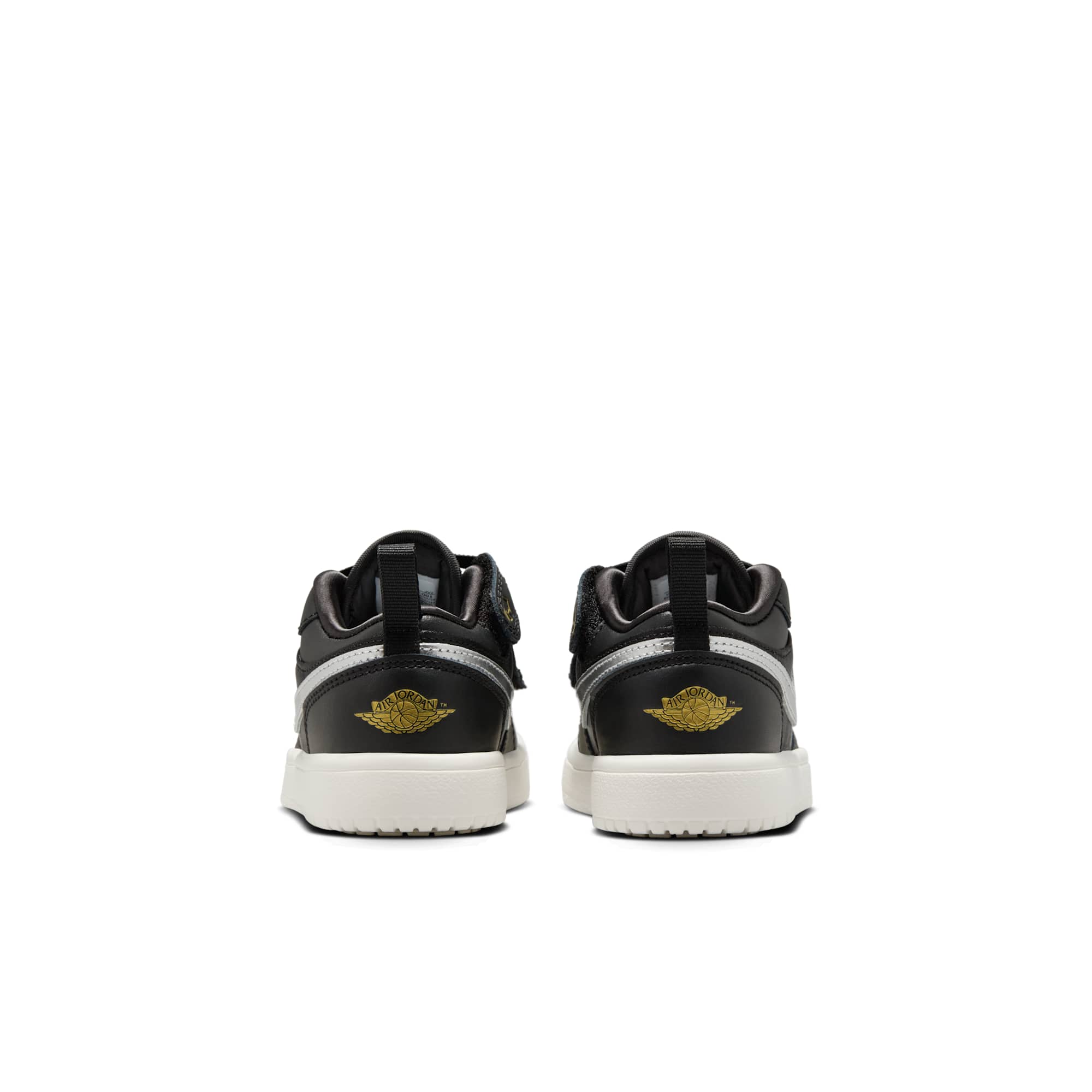 [FZ3920-001] PRESCHOOL AIR JORDAN RETRO 1 LOW ALT SE 'BLACK SILVER SAIL GOLD (PS)'