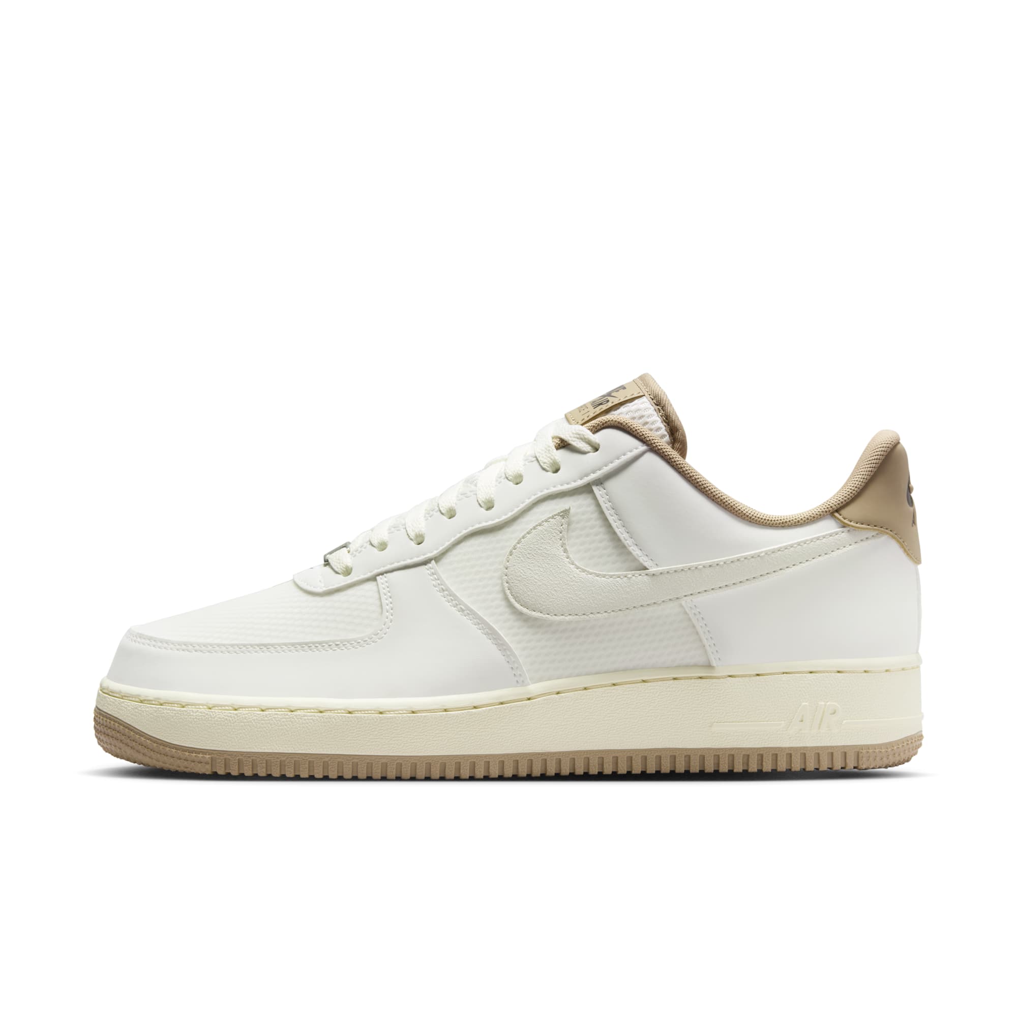 [FZ5225-100] MENS NIKE AIR FORCE 1 LOW '07 LV8 'SUMMIT WHITE KHAKI'