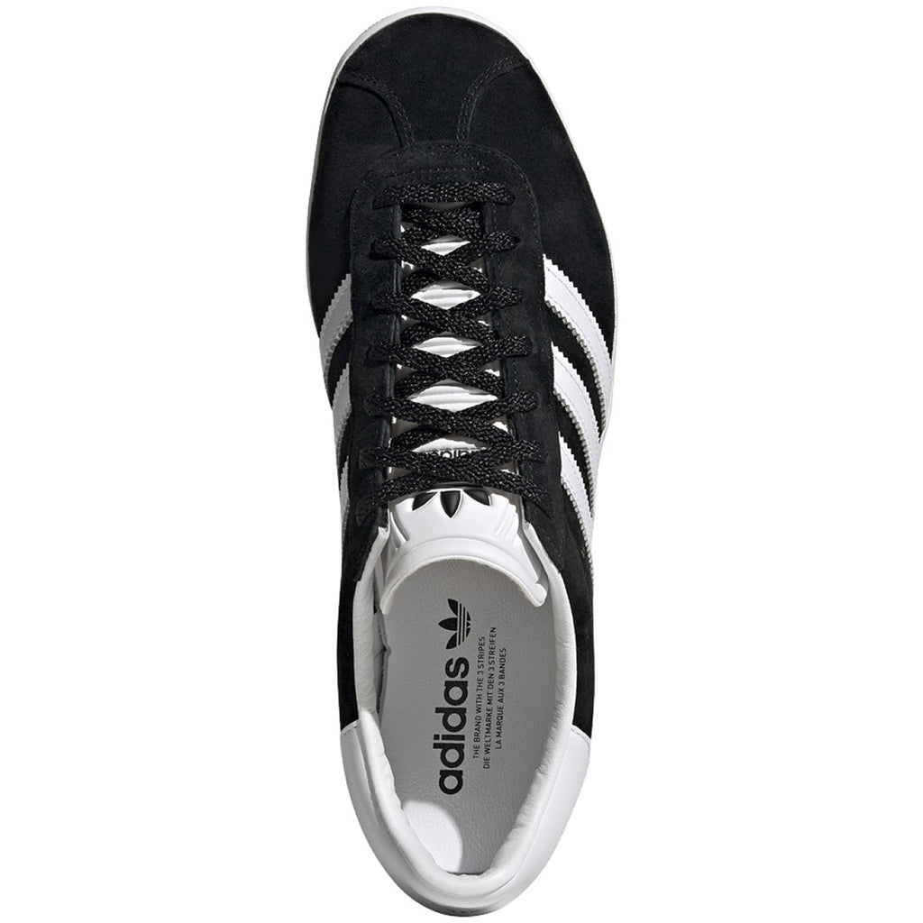[FZ5594] Mens Adidas GAZELLE 85 'CORE BLACK FOOTWEAR WHITE'
