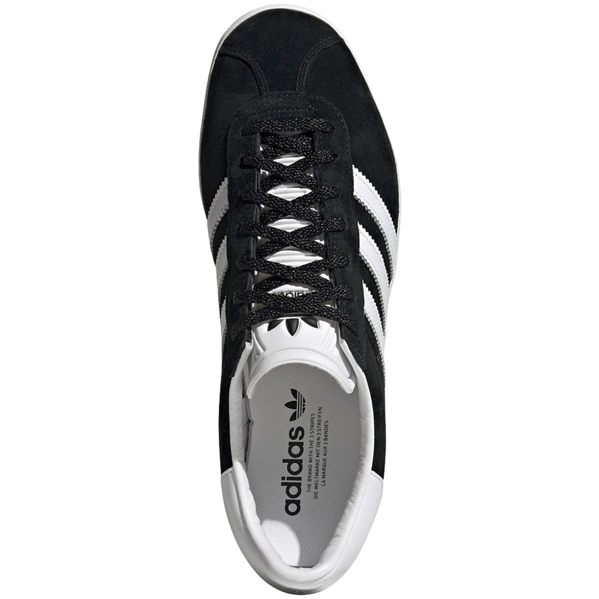 [FZ5594] Mens Adidas GAZELLE 85 'CORE BLACK FOOTWEAR WHITE'