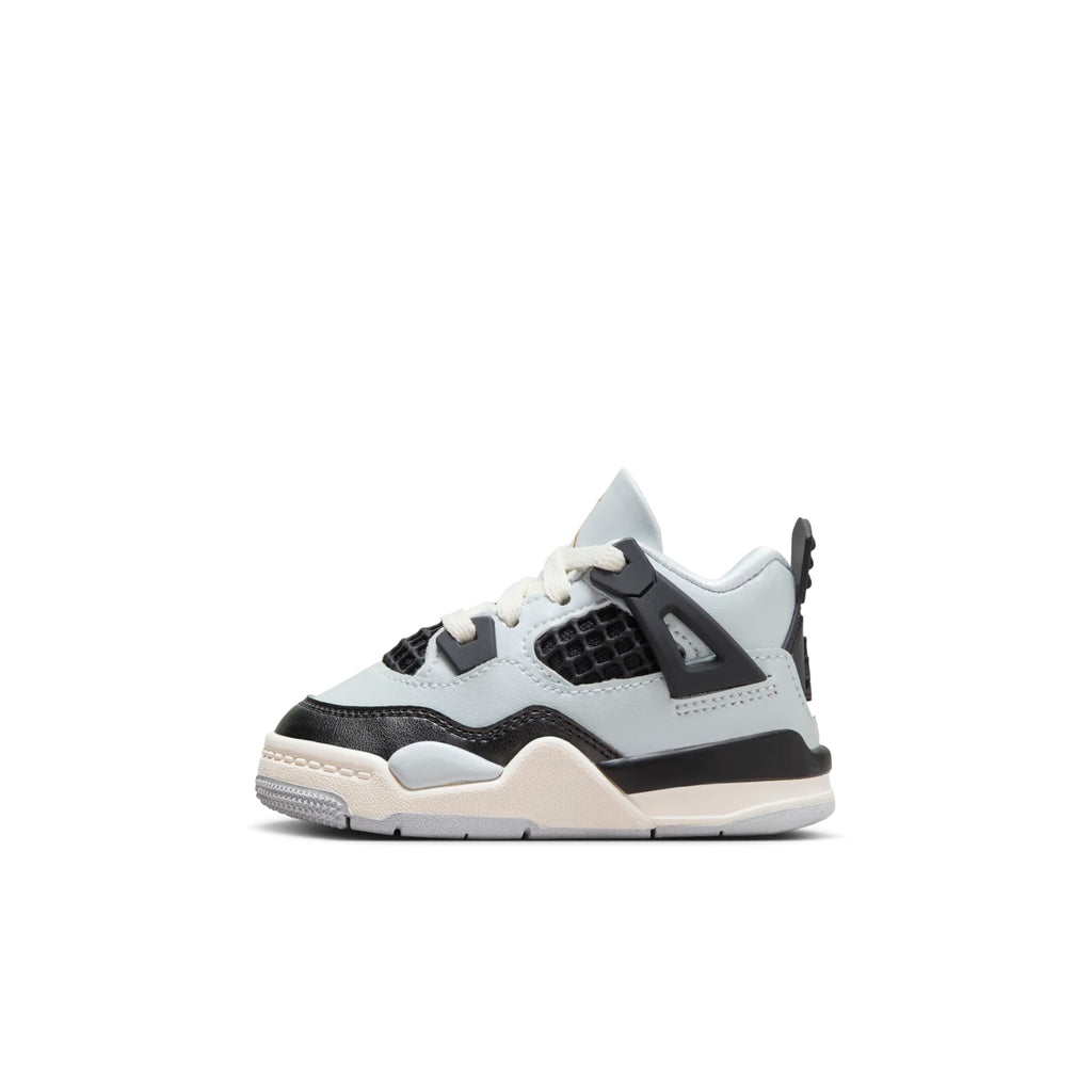 [FZ8584-070] TODDLERS AIR JORDAN RETRO 4 'PLATINUM GOLD (TD)'