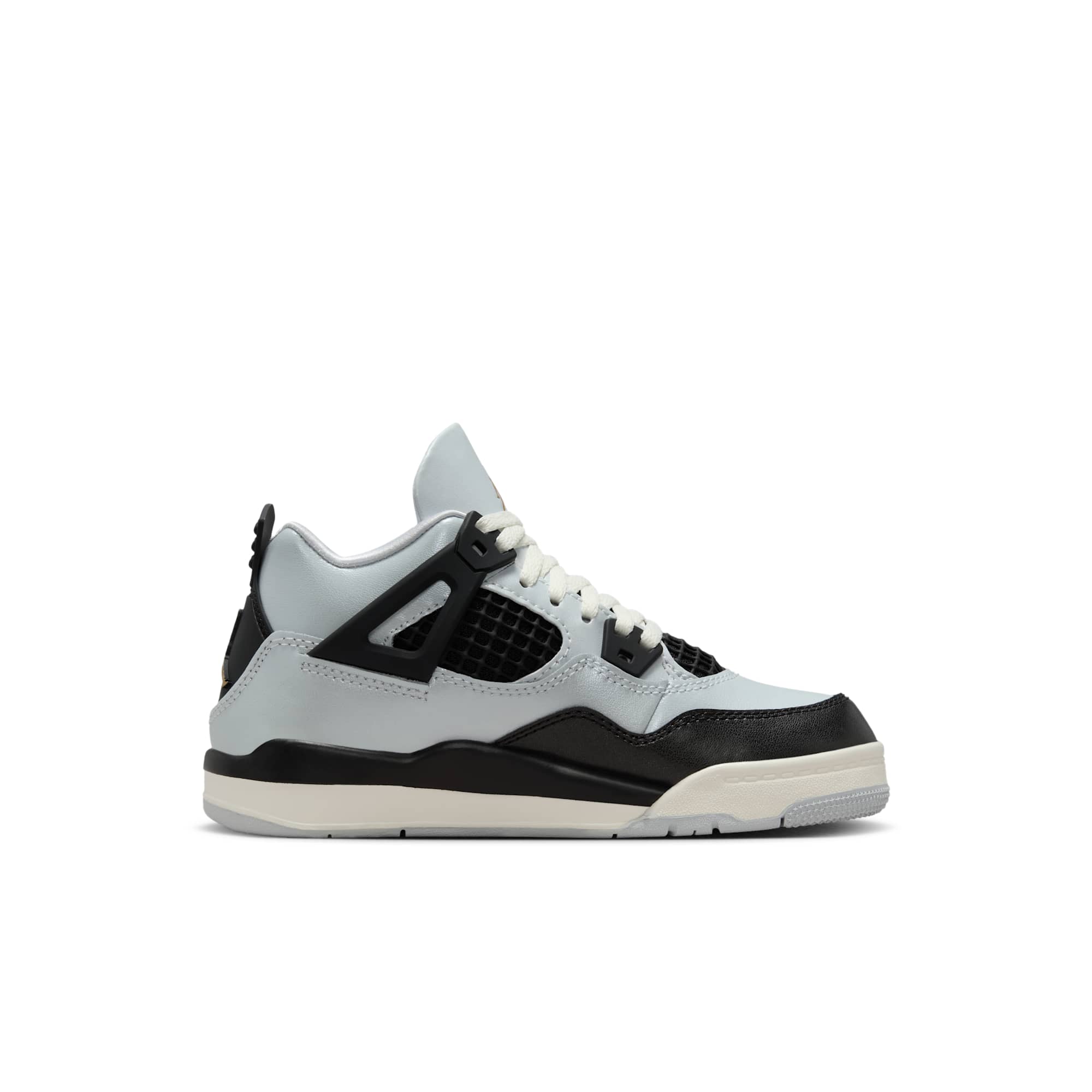 [FZ8586-070] PRESCHOOL AIR JORDAN RETRO 4 'PLATINUM GOLD (PS)'
