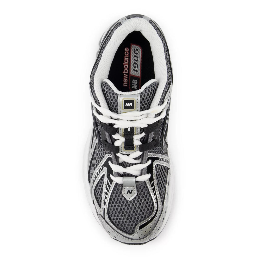 [GC1906CG] GRADE SCHOOL NEW BALANCE 1906R (GS) 'SILVER METALIC BLACK' - 3