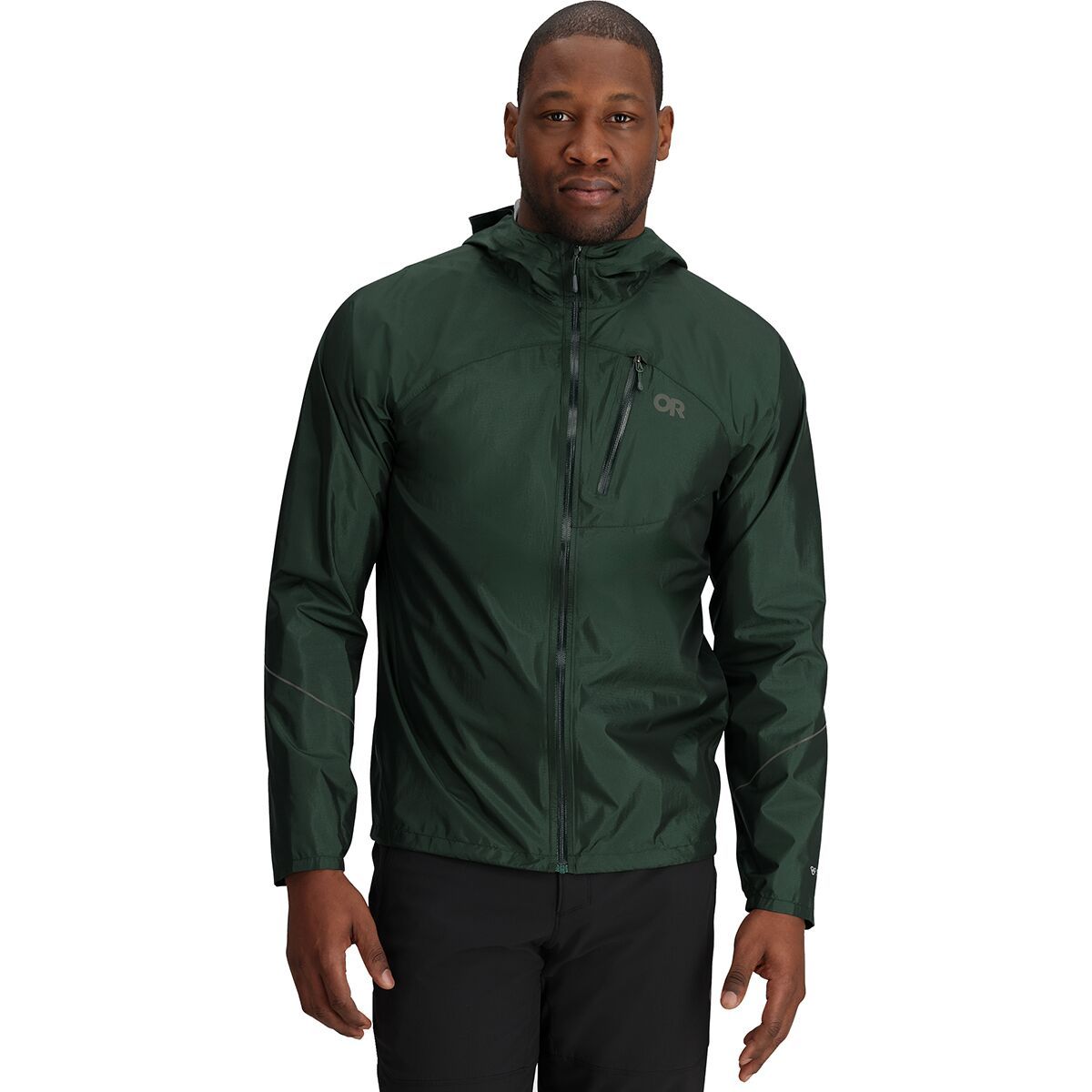 [275386-2445 ] MENS OUTDOOR RESEARCH HELIUM RAIN WATERPROOF WINDPROOF JACKET