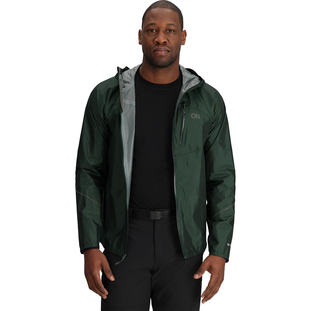 [275386-2445 ] MENS OUTDOOR RESEARCH HELIUM RAIN WATERPROOF WINDPROOF JACKET