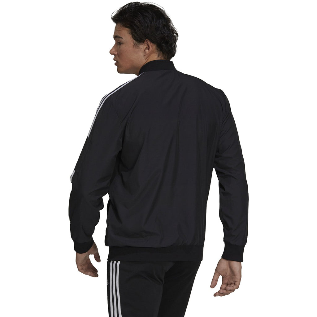 [GV5254] Mens Adidas Essentials Woven 3-Stripes Jacket