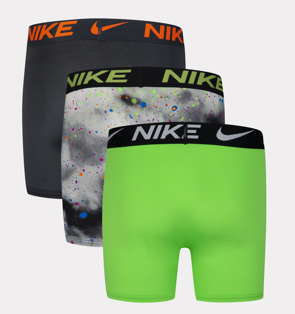 [9N0845-E7O] YOUTH NIKE ESSENTIALS BOXER BRIEFS UNDERWEAR 3 PACK