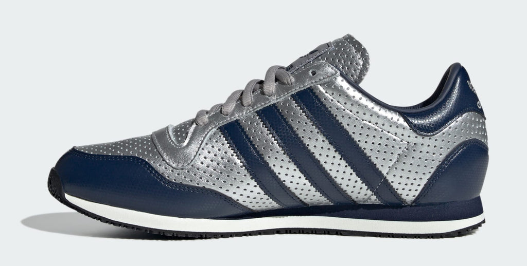 [JR1614] Mens Adidas Galaxy OG 'Silver Metallic Night Indigo'