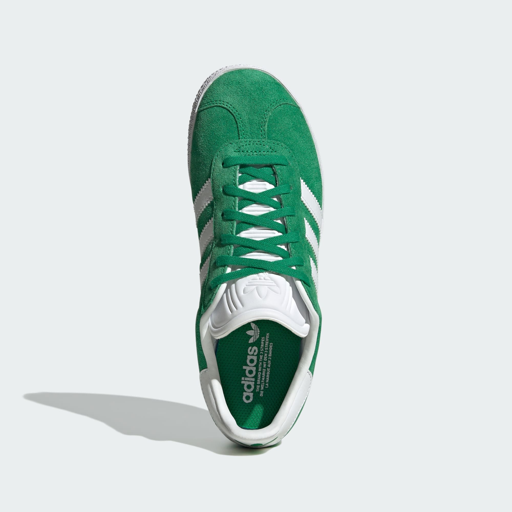 [IE5612] YOUTH ADIDAS ORIGINALS GAZELLE 'GREEN WHITE'