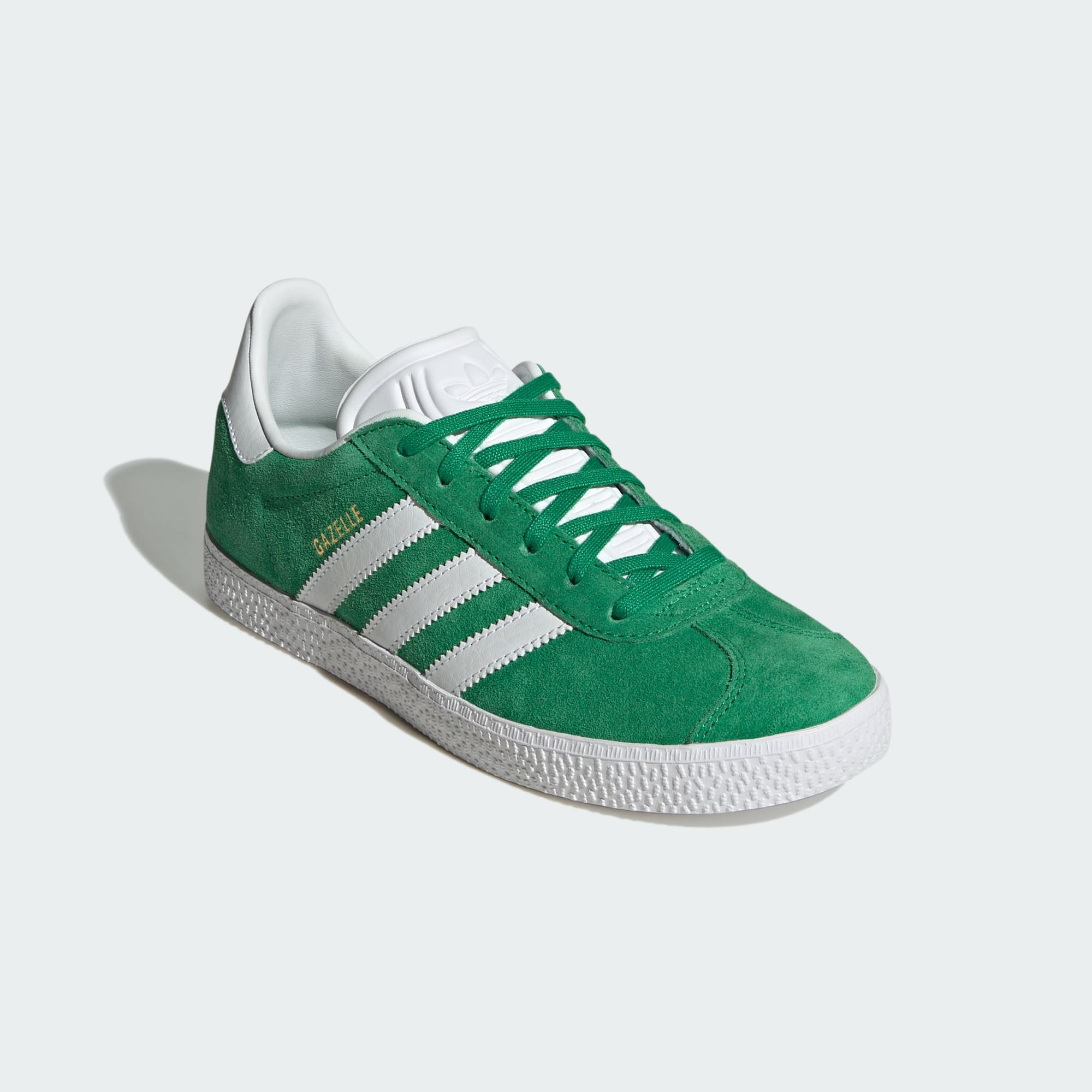 [IE5612] YOUTH ADIDAS ORIGINALS GAZELLE 'GREEN WHITE'