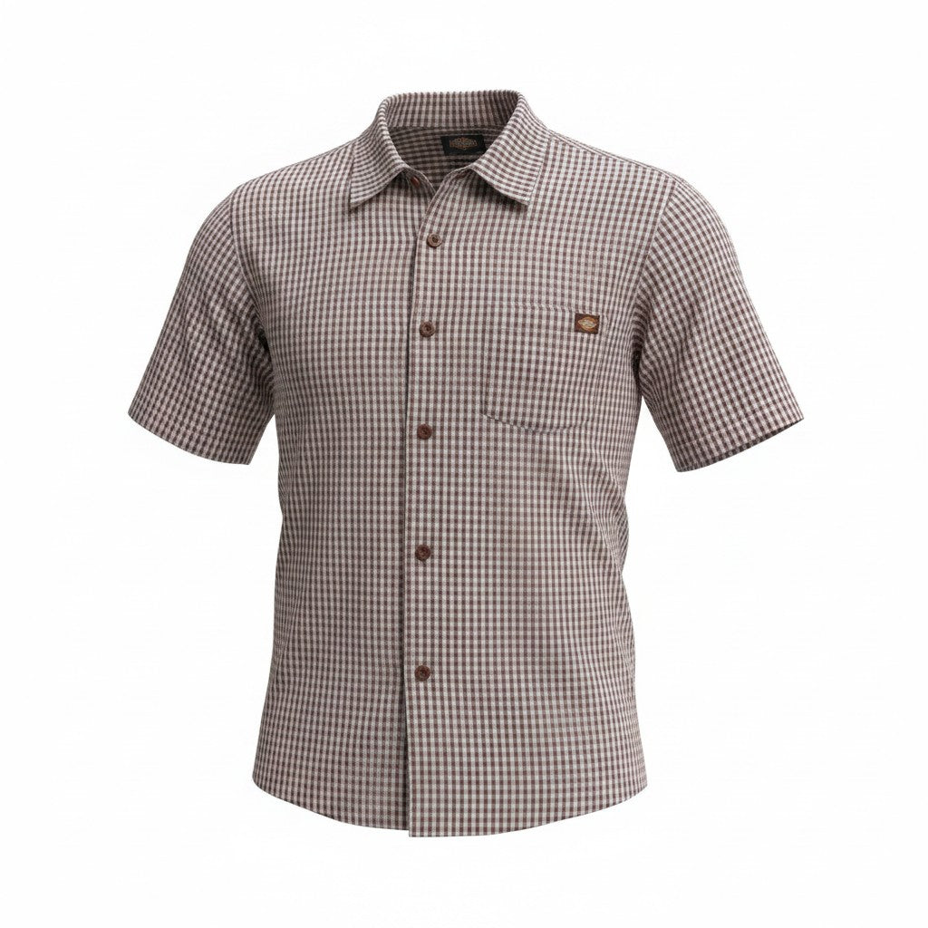 [0A4Z7O-BR] MENS DICKIES SEASONAL SHIRT SS