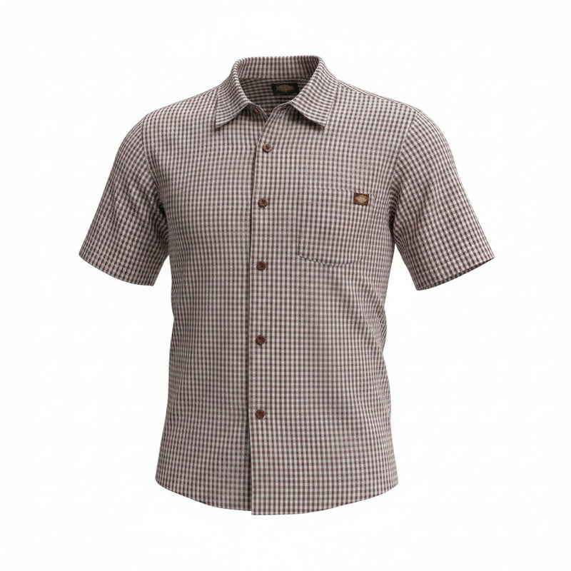 [0A4Z7O-BR] MENS DICKIES SEASONAL SHIRT SS