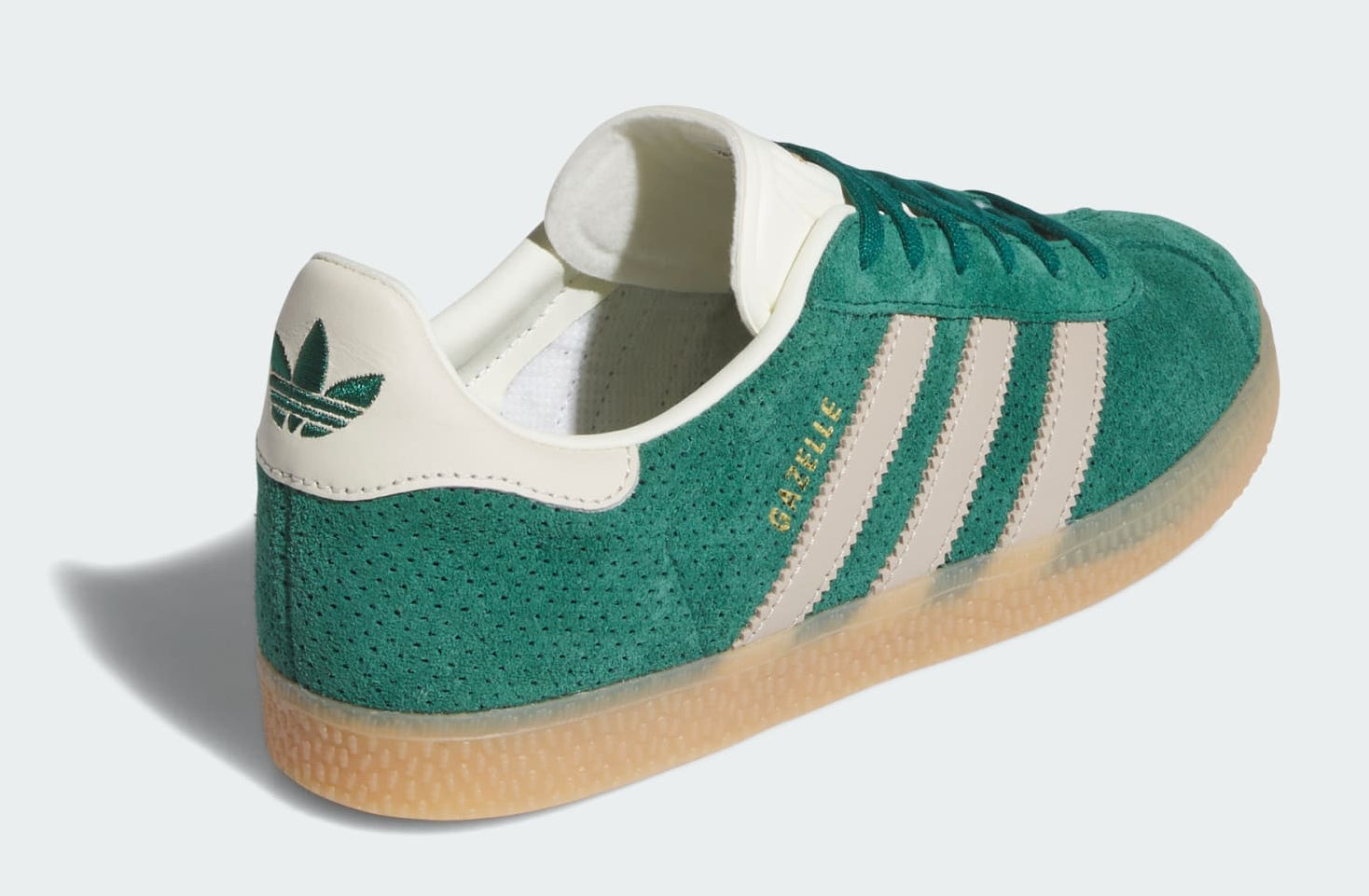 [IF7157] GRADE SCHOOL ADIDAS GAZELLE 'WONDER BEIGE COLLEGIATE GREEN (GS)'