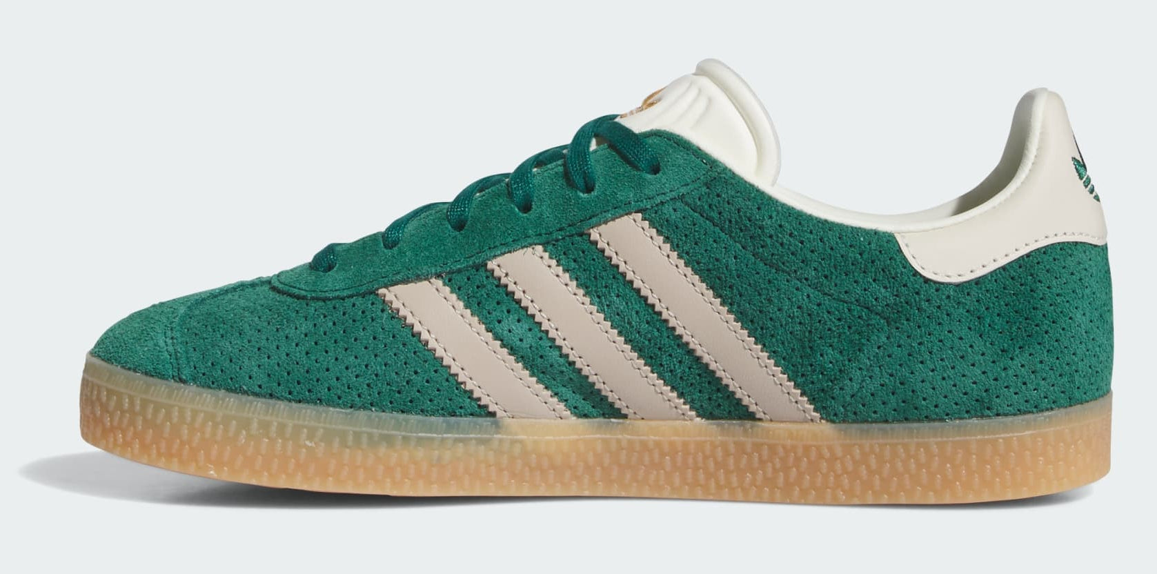 [IF7157] GRADE SCHOOL ADIDAS GAZELLE 'WONDER BEIGE COLLEGIATE GREEN (GS)'