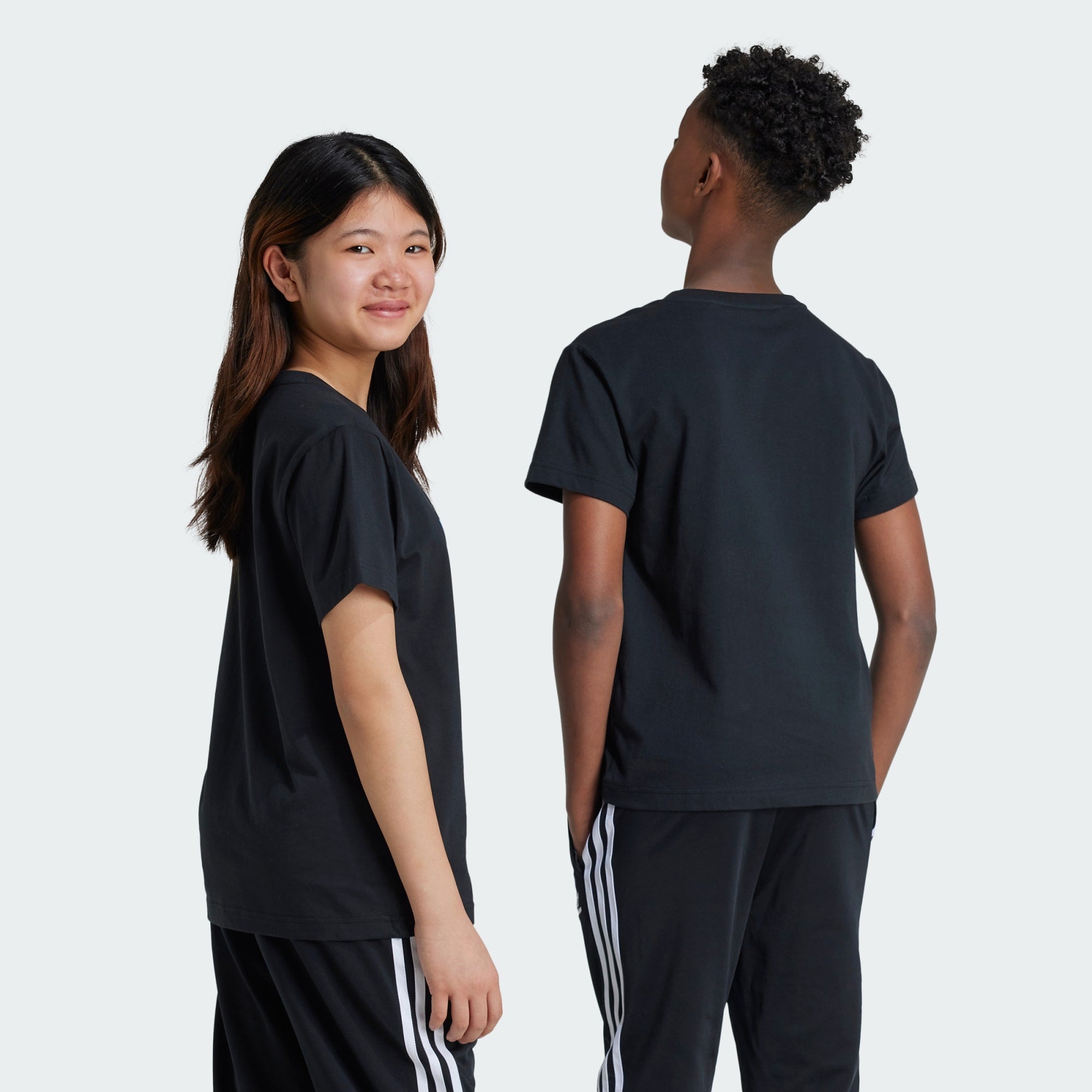 [JD0211] YOUTH ADIDAS TREFOIL TEE