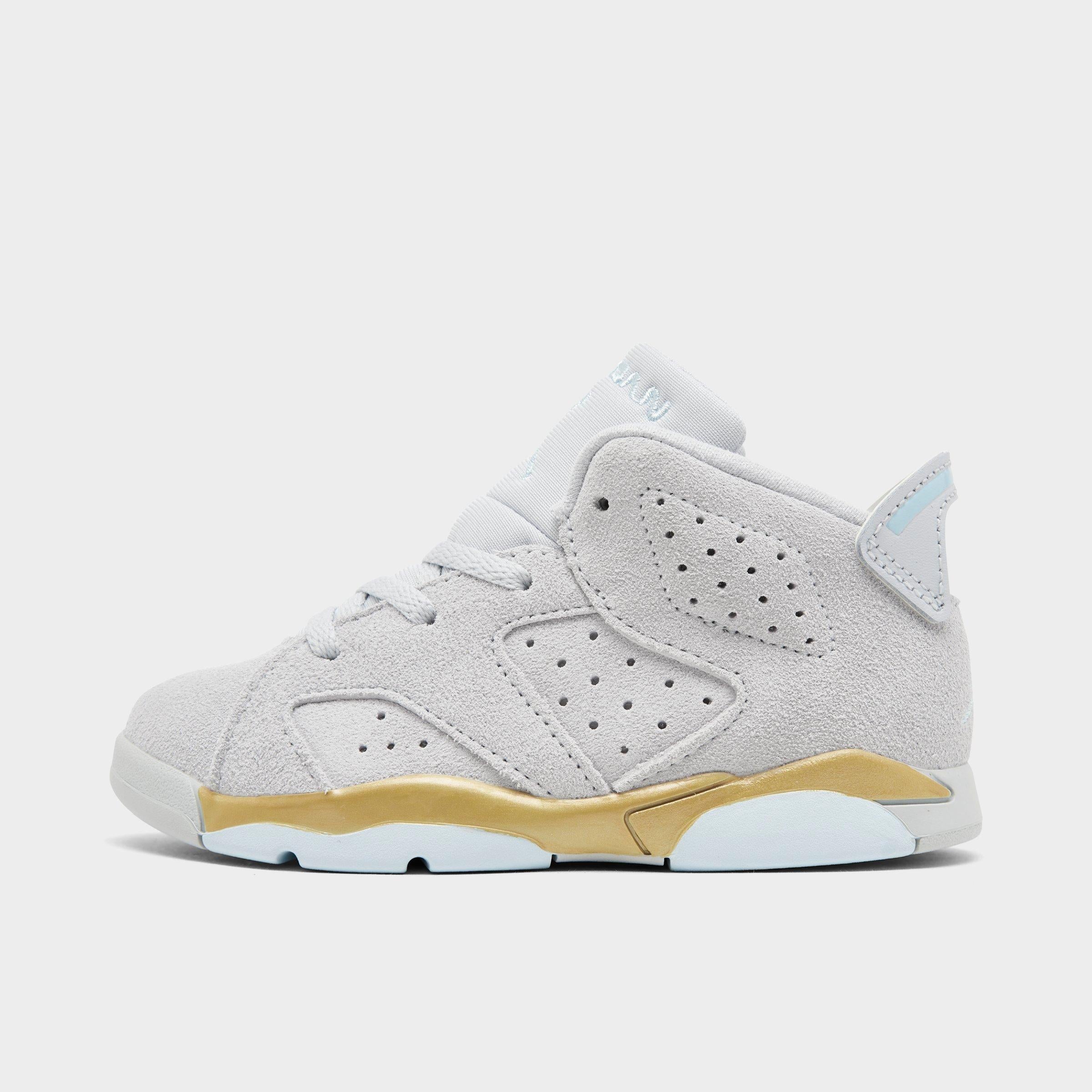 [HF0414-074] TODDLERS AIR JORDAN RETRO 6 TD 'PEARL'