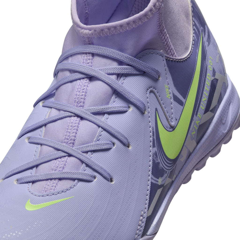 [HF1581-500] GRADE SCHOOL NIKE PHANTOM LUNA 2 ACADEMY TF 'PURPLE AGATE BARELY VOLT'