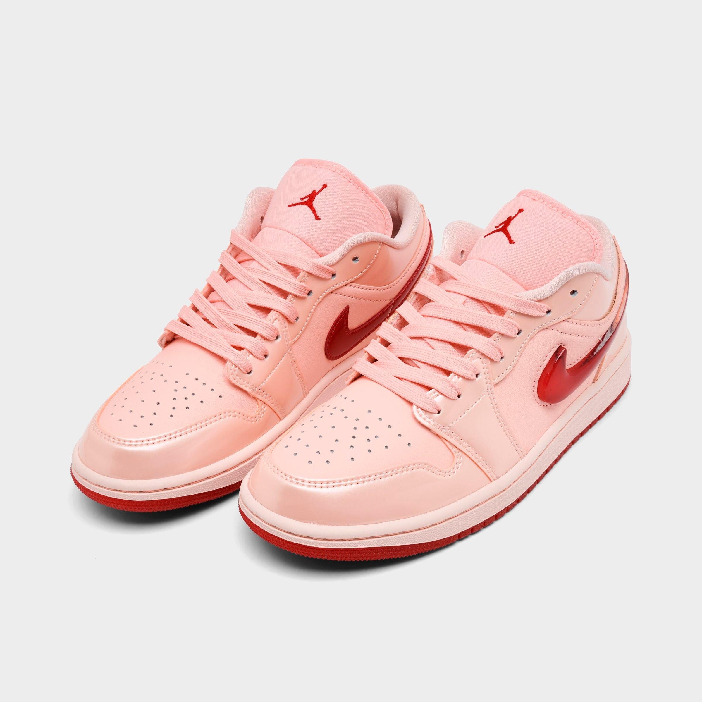 [HF3174-600] WOMENS AIR JORDAN RETRO 1 LOW 'PATENT VALENTINE'S DAY'