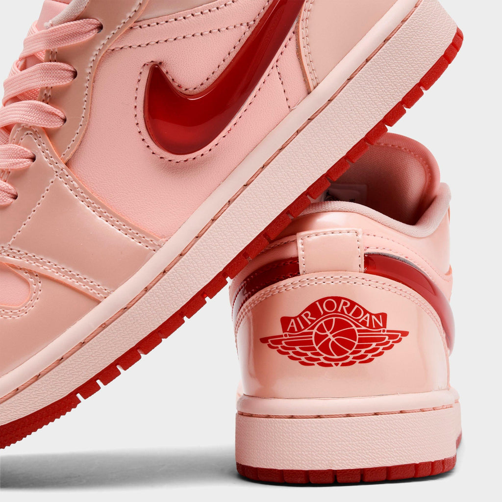 [HF3174-600] WOMENS AIR JORDAN RETRO 1 LOW 'PATENT VALENTINE'S DAY'