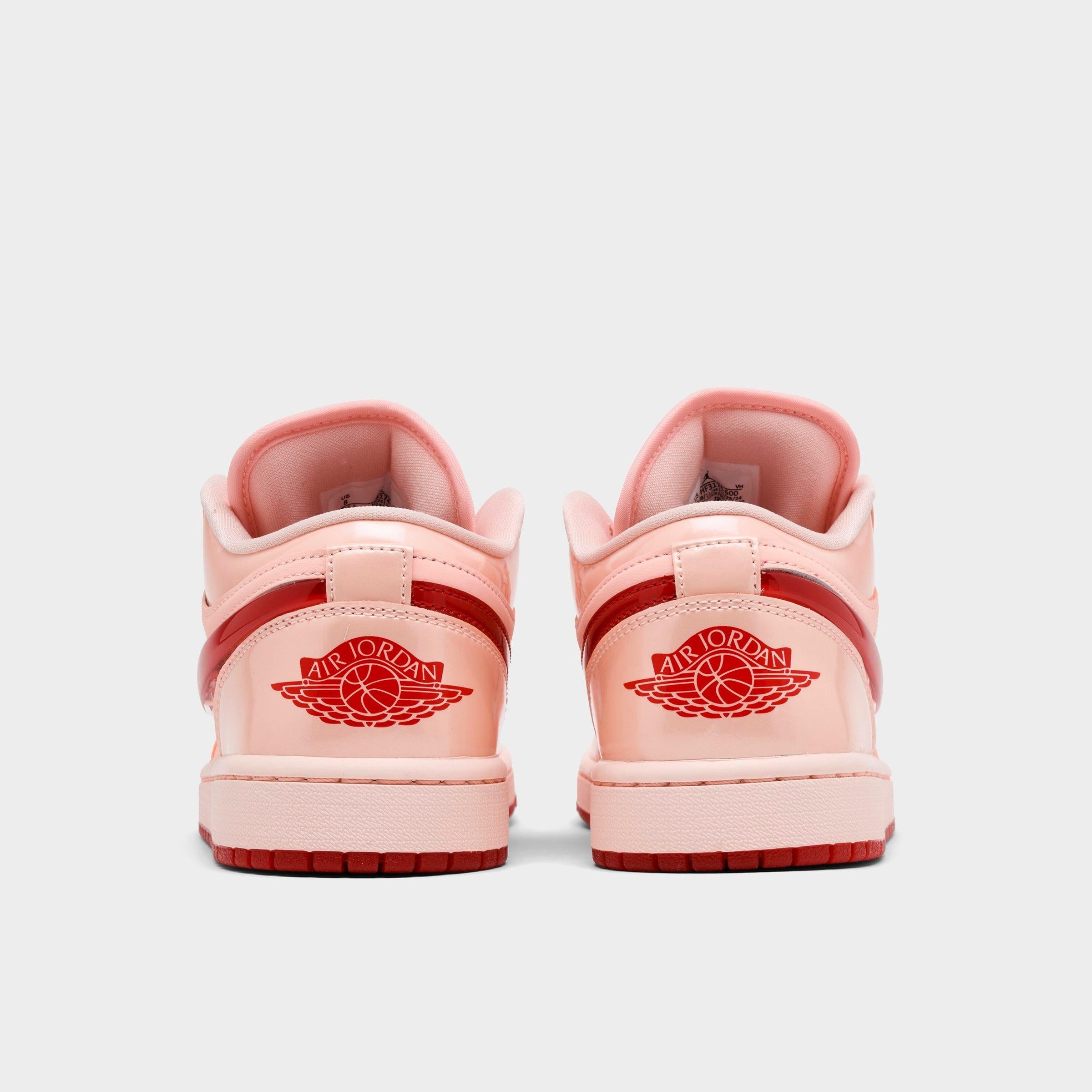 [HF3174-600] WOMENS AIR JORDAN RETRO 1 LOW 'PATENT VALENTINE'S DAY'