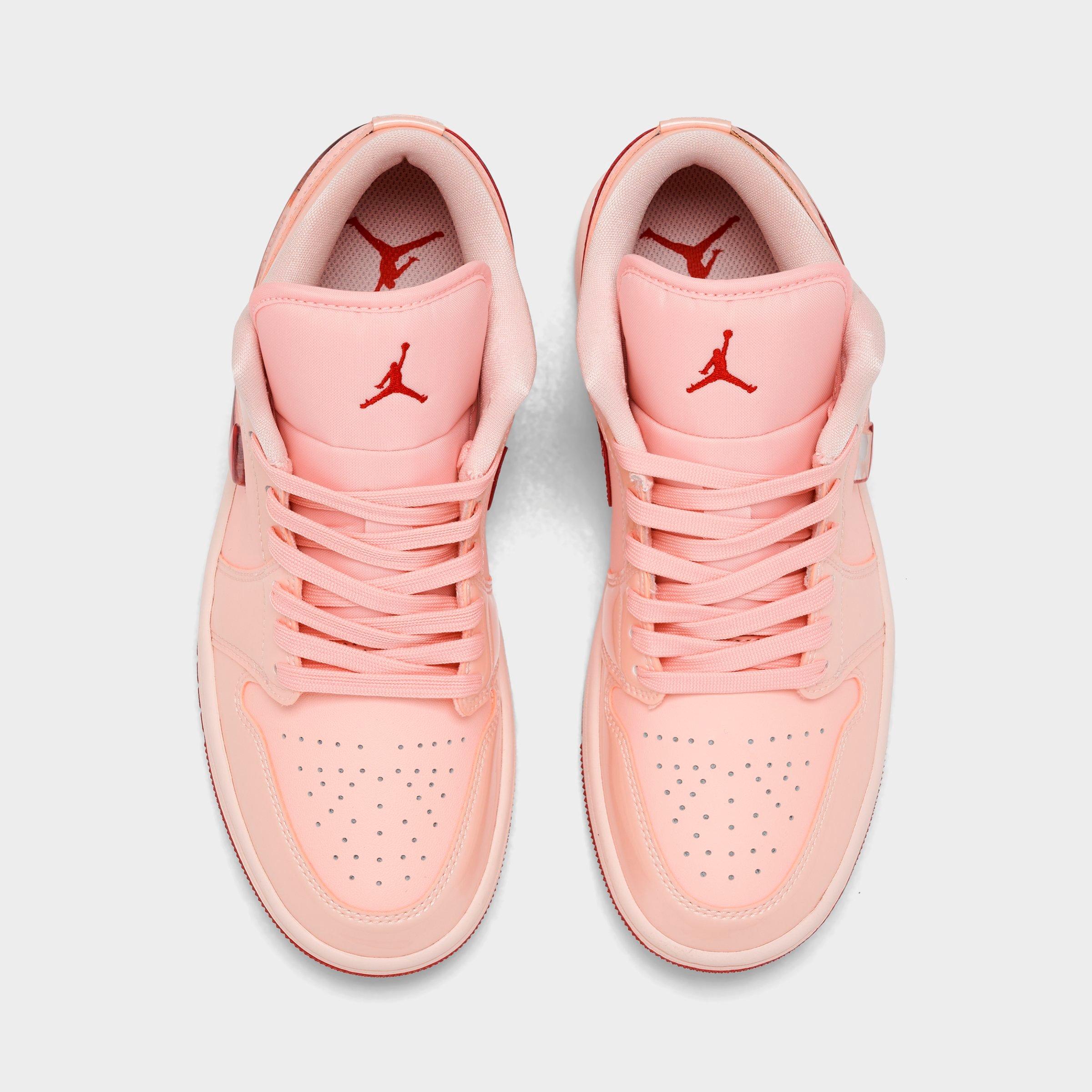 [HF3174-600] WOMENS AIR JORDAN RETRO 1 LOW 'PATENT VALENTINE'S DAY'