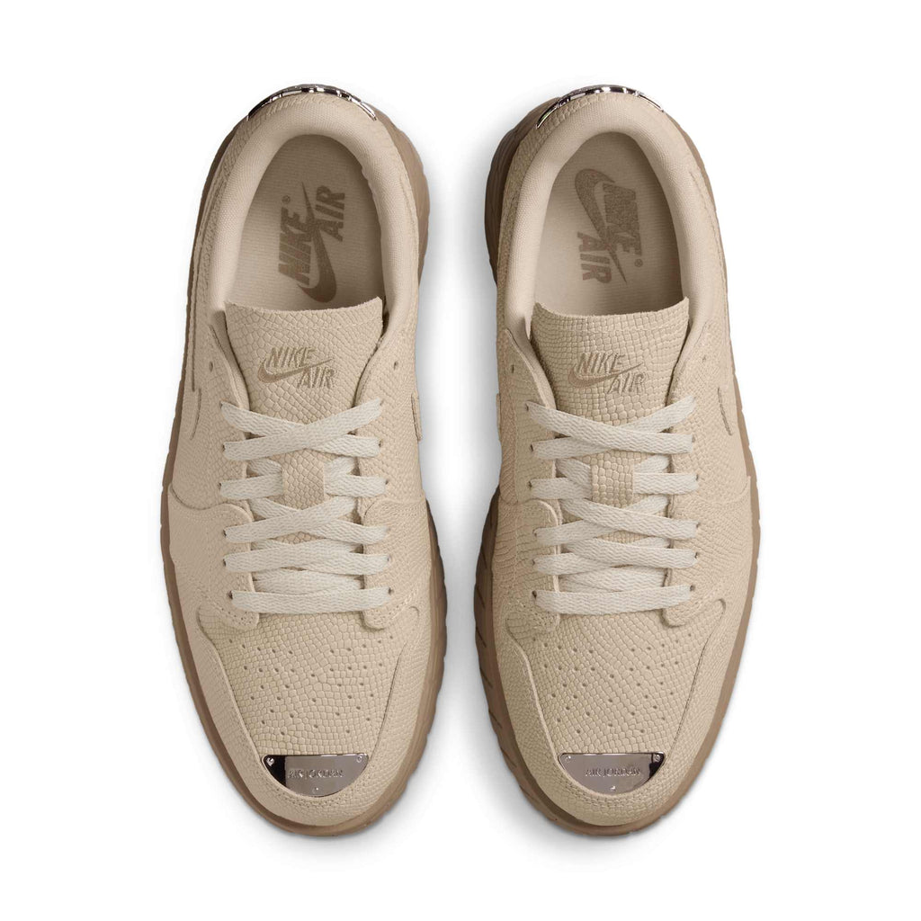 [HF3184-200] Womens Air Jordan RETRO 1 BROOKLYN LOW 'Rattan Desert Camo'