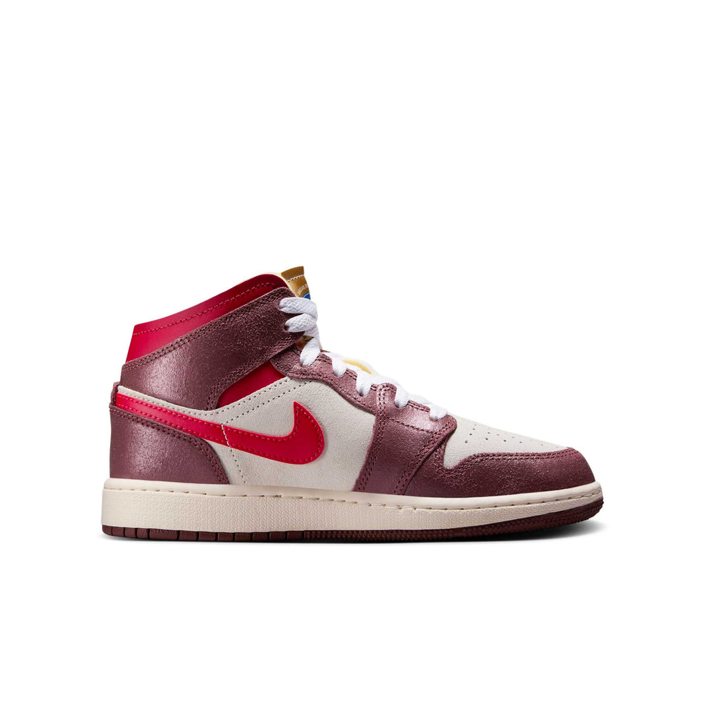 [HF3196-100] Grade School Air Jordan Retro 1 Mid SE 'Bread, Butter & Sole'