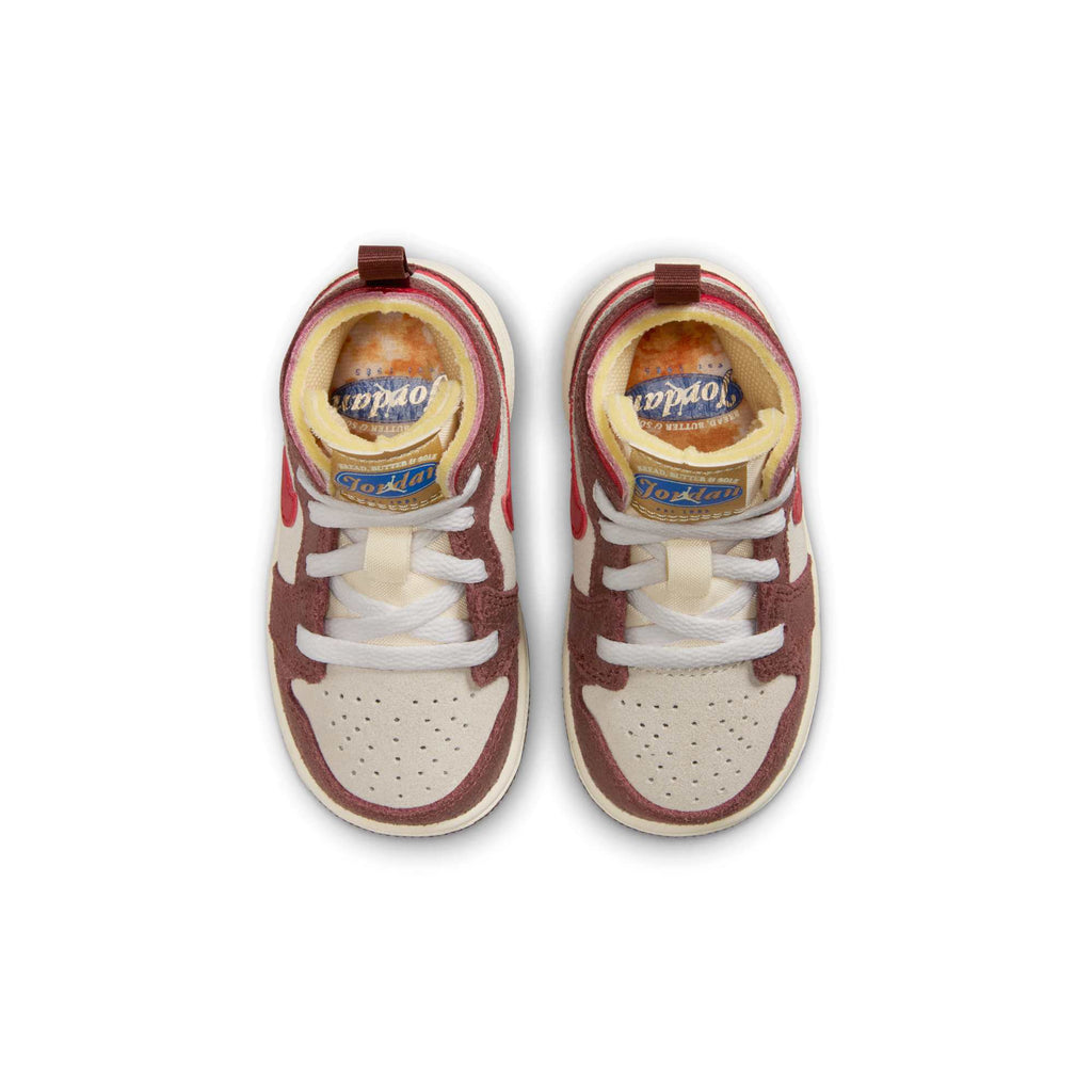[HF3197-100] Toddlers Air Jordan Retro 1 Mid SE 'Bread, Butter & Sole'