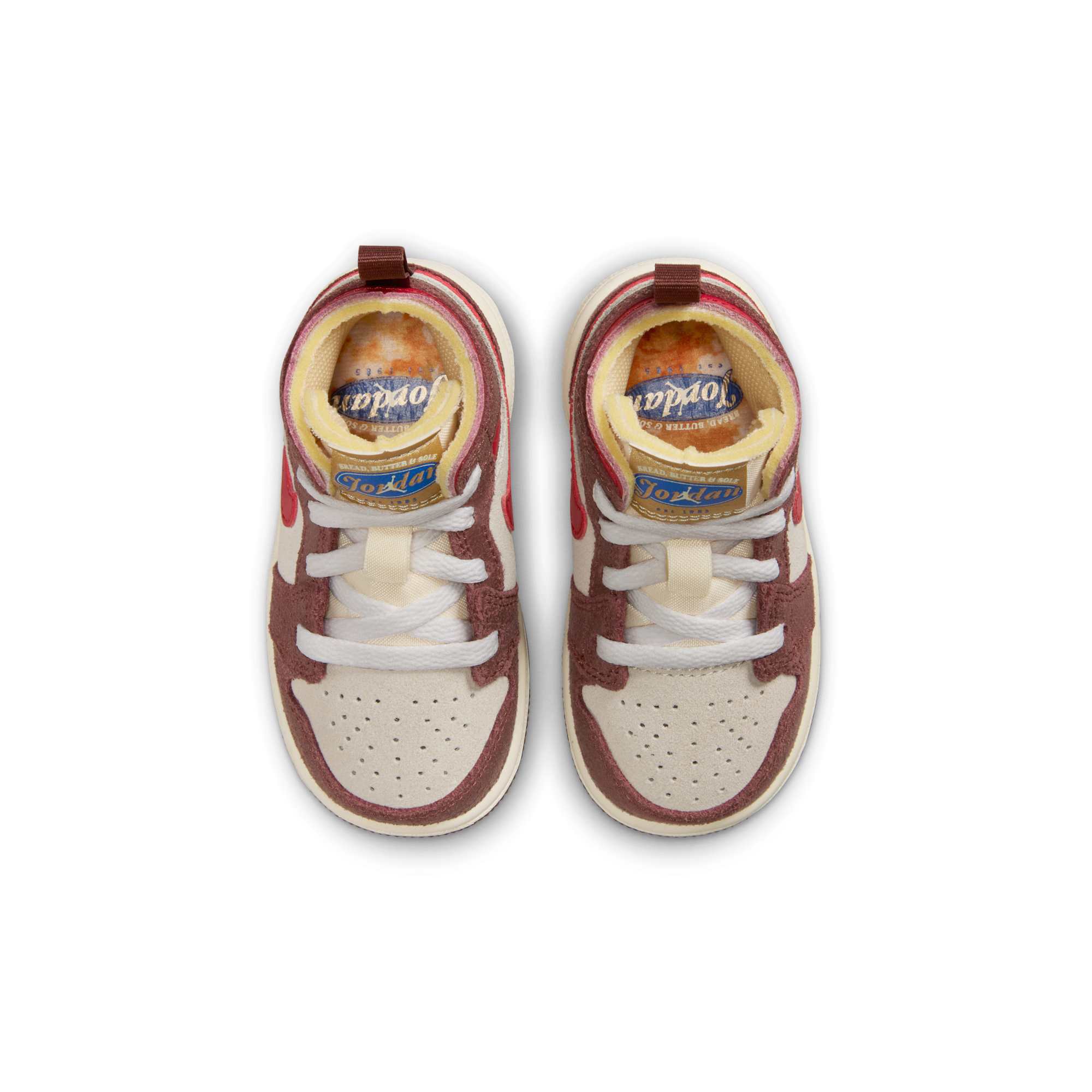 [HF3197-100] Toddlers Air Jordan Retro 1 Mid SE 'Bread, Butter & Sole'