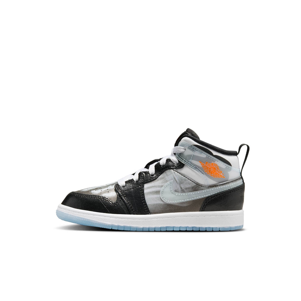 [HF3209-001] Preschool Air Jordan Retro 1 Mid SS 'X-Ray'