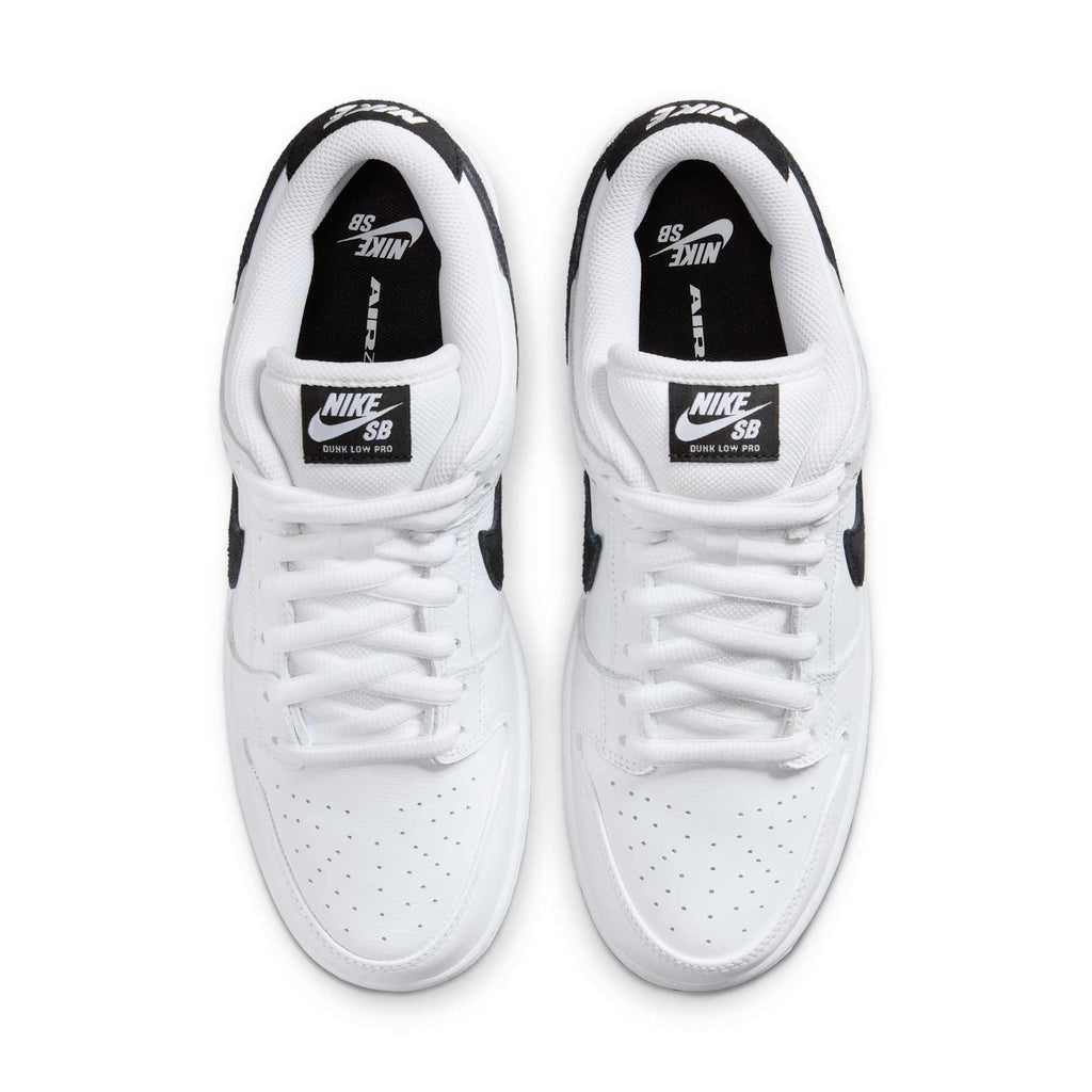 [HF3704-100] MENS NIKE SB DUNK LOW 'WHITE BLACK'