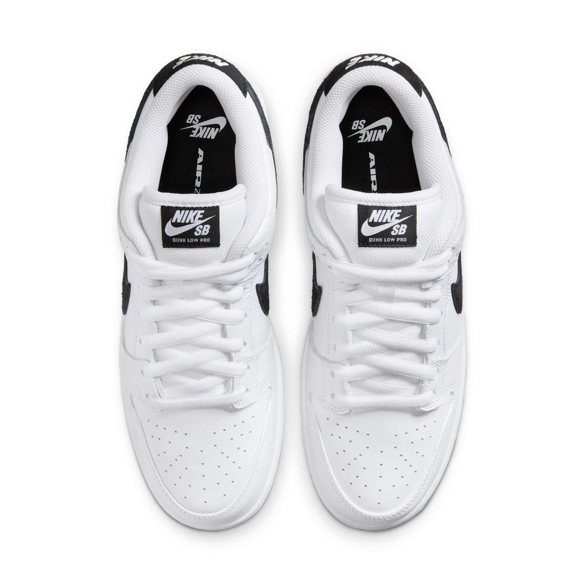[HF3704-100] MENS NIKE SB DUNK LOW 'WHITE BLACK'