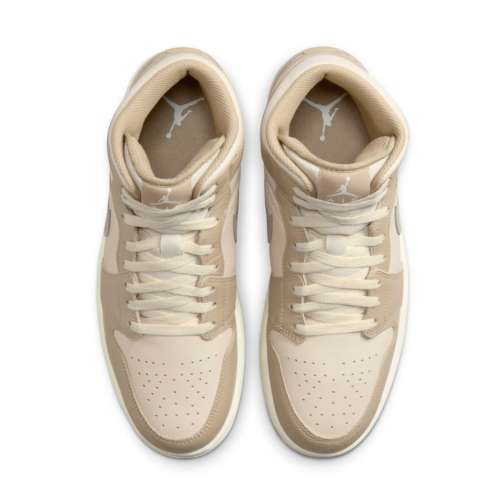 [HF4830-203] Mens Air Jordan RETRO 1 MID 'LEGEND LIGHT BROWN'