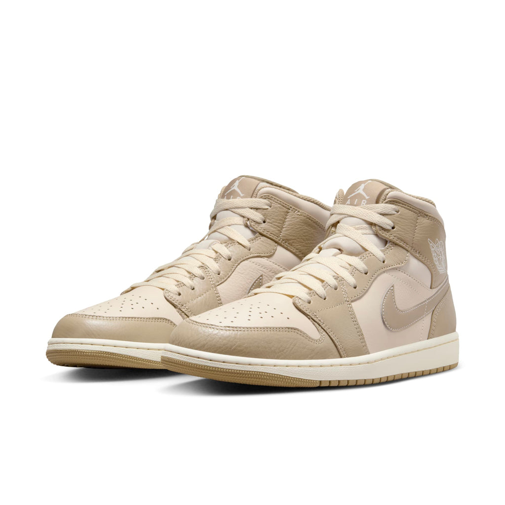 [HF4830-203] Mens Air Jordan RETRO 1 MID 'LEGEND LIGHT BROWN'