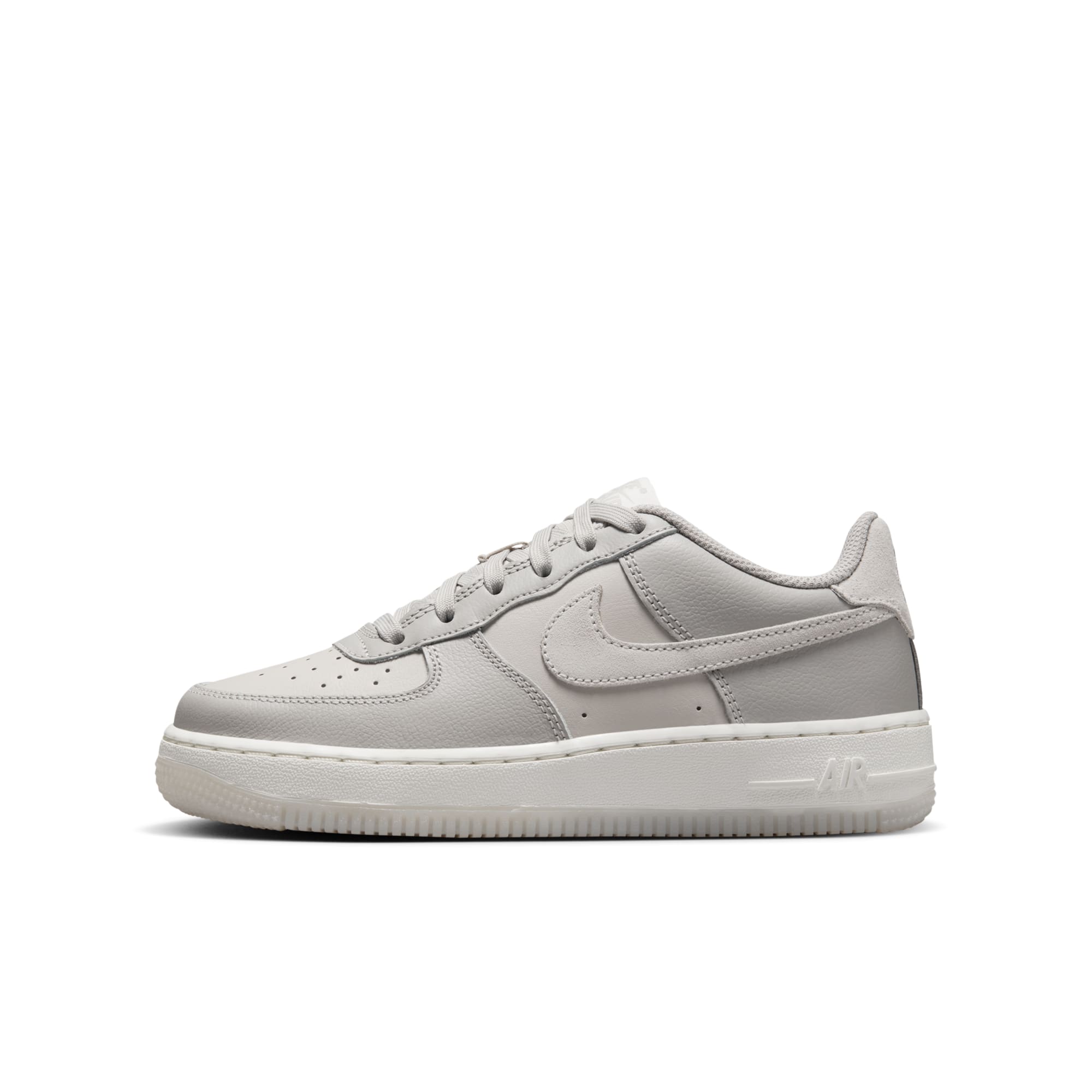 [HF5349-001] GRADE SCHOOL NIKE AIR FORCE 1 LV8 5 GS 'LIGHT BONE'