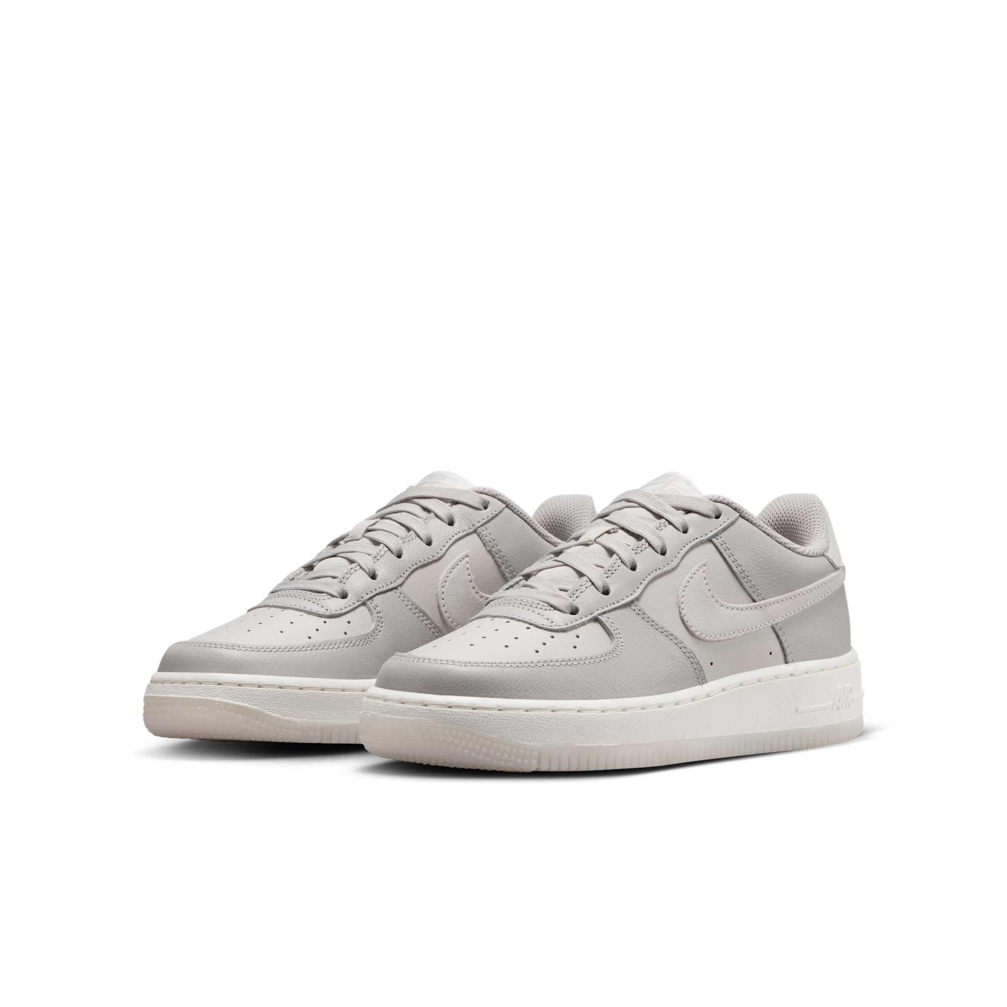 [HF5349-001] GRADE SCHOOL NIKE AIR FORCE 1 LV8 5 GS 'LIGHT BONE'