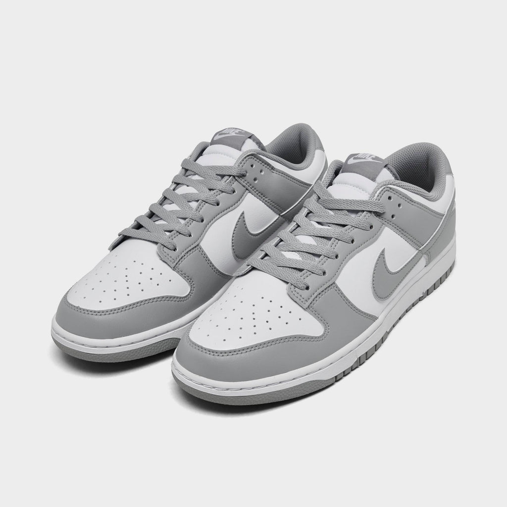 [HF5441-105] MENS NIKE DUNK LOW 'WHITE LIGHT SMOKE GREY'
