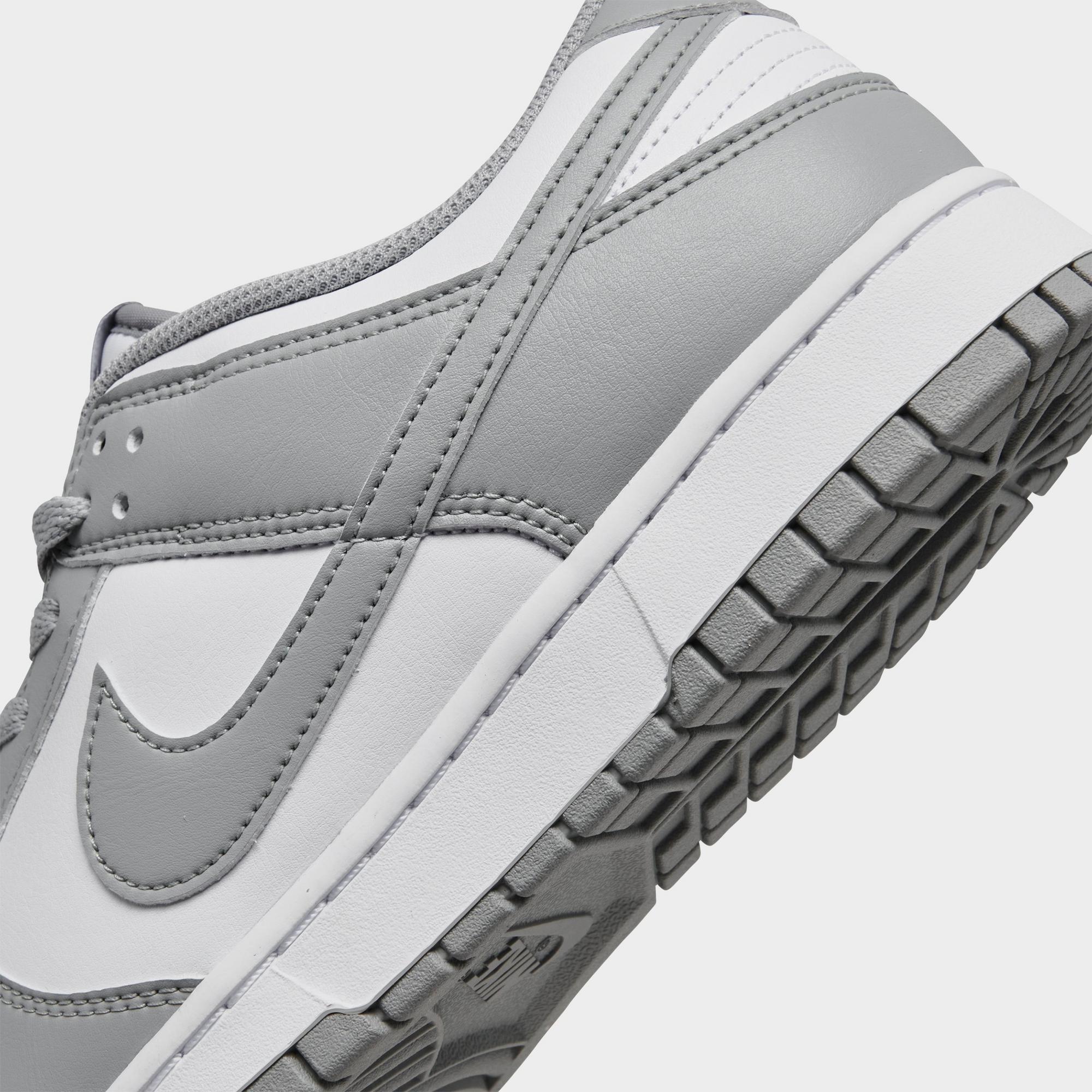 [HF5441-105] MENS NIKE DUNK LOW 'WHITE LIGHT SMOKE GREY'
