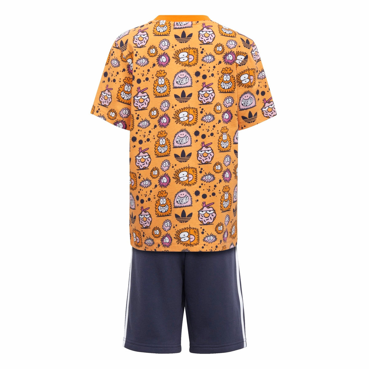 Toddlers Adidas Kevin Lyons Tee And Shorts Set 3