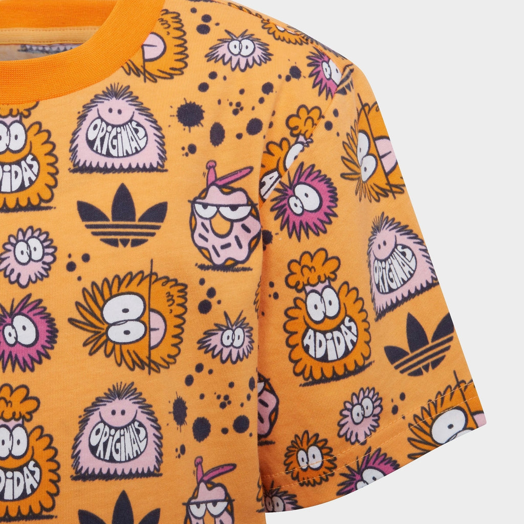 Toddlers Adidas Kevin Lyons Tee And Shorts Set 6