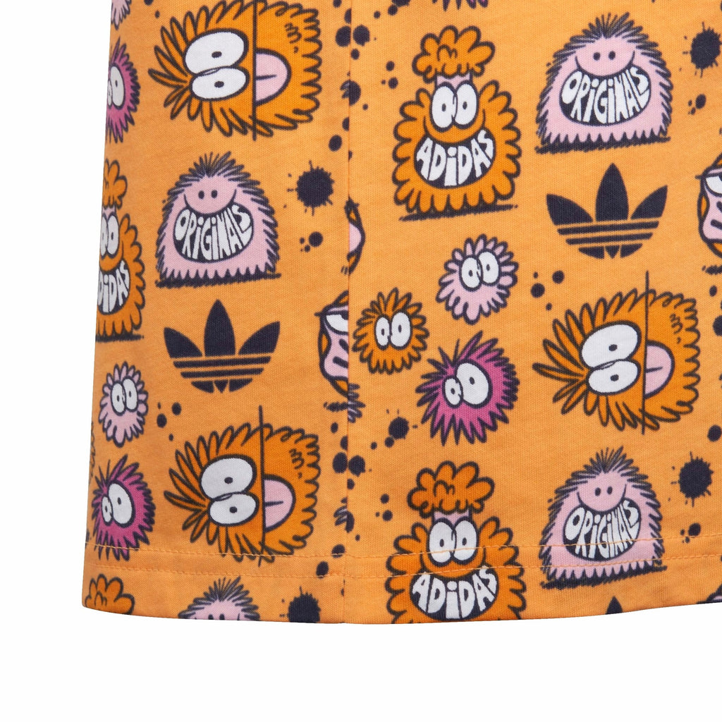 Toddlers Adidas Kevin Lyons Tee And Shorts Set 8