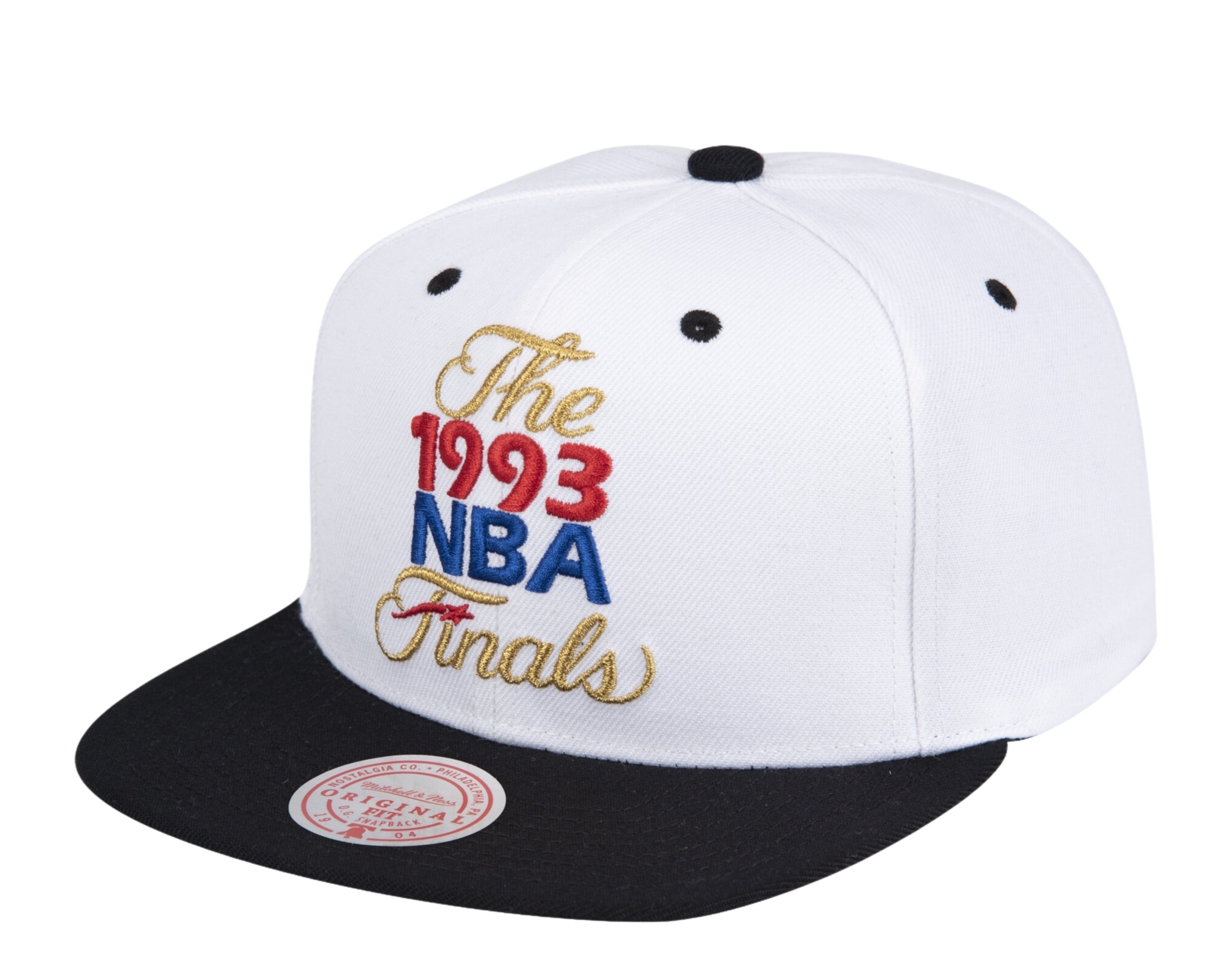 Mens MITCHELL & NESS NBA 1993 FINALS BLOCK SNAPBACK HWC NBA