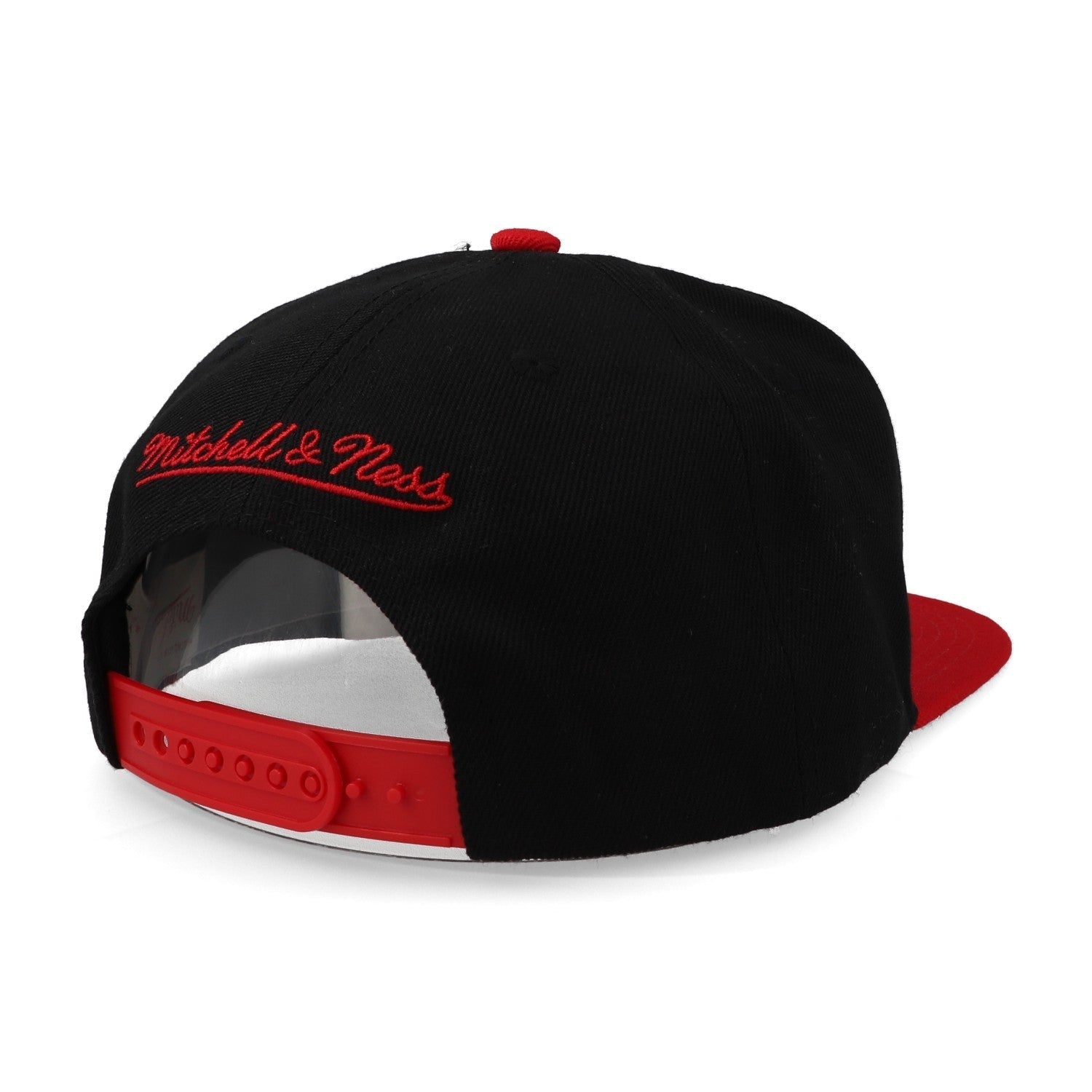 MENS MITCHELL & NESS NBA 8 BIT XL SNAPBACK ROCKETS - BLACK