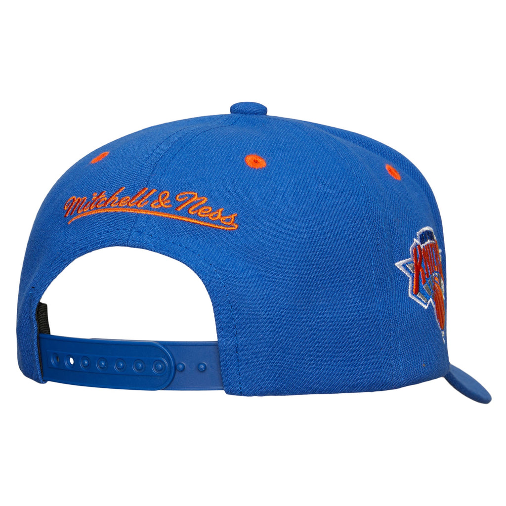 MENS MITCHELL & NESS NBA TEAM LOFI PRO SNAPBACK KNICKS - BLUE